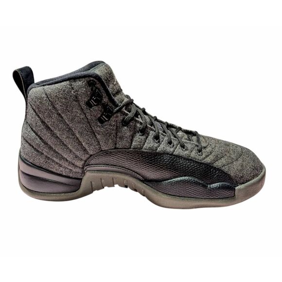 NIKE Air Jordan 12 Retro \'Wool\' Sneakers Size 12 main image 9